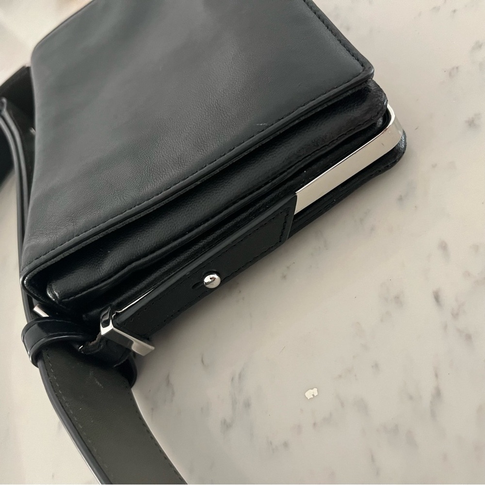 All Saints black shoulder bag - Picture 4 of 6